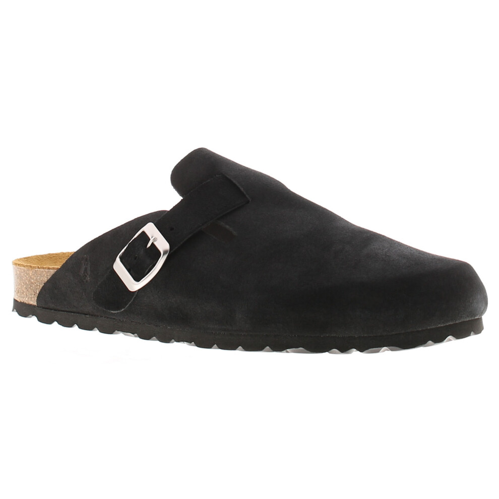(Black, 4 (Adults')) Hush Puppies Bailey Closed T Women's Sandals UK Size