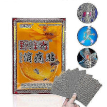 8pcs/bag Bee Venom Balm Joint Pain Patch Neck Back Body Massage Relaxation Pain Killer Body Relax Plaster Chinese Medicine