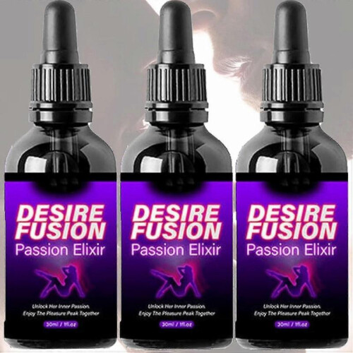 3Pcs Desire Fusion Passion Elixir Heterosexual Attraction Drops