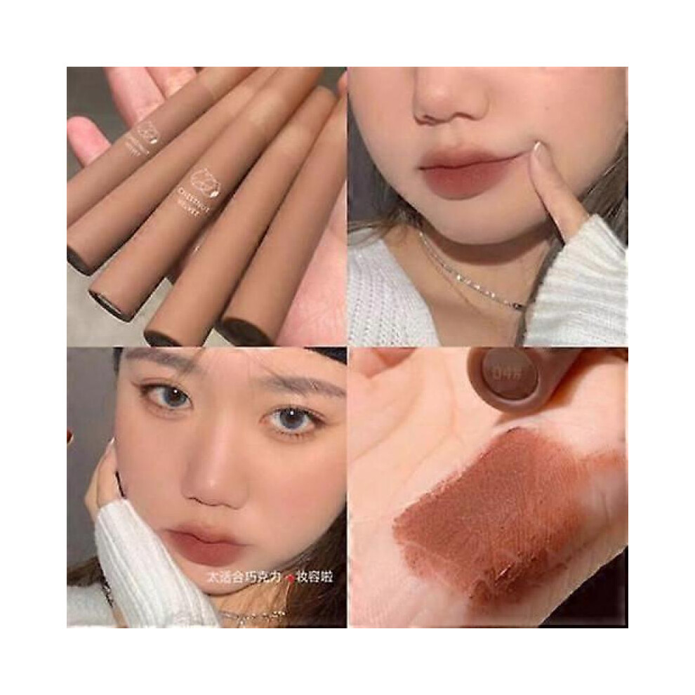 (10 ss04) 12 Shades Lip Gloss Velvet Matte Liquid Lipstick Waterproof Lip Gloss Long-image-OPC-PH2QFR9-NEW