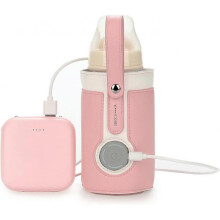 USB Bottle Warmer Bag, Portable Baby Bottle Food Warmer, Adjustable Temperature Travel Smart Insulation