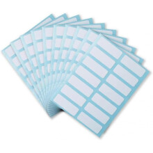 336Pcs Sticky Label, 13 x 38 mm File Folder Labels Name Label Addressing Shipping Stickers Each Sticky Label