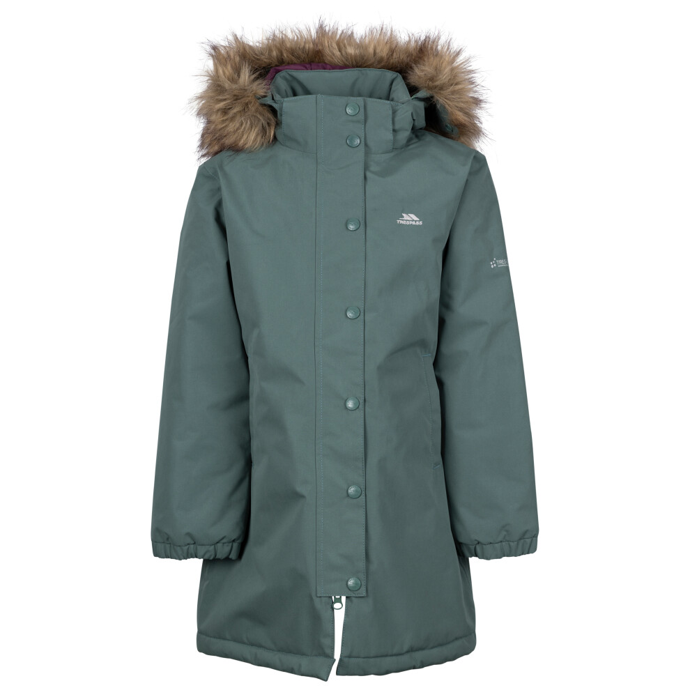(2-3 Years, Spruce Green) Trespass Womans Waterproof Jacket Hooded Astound