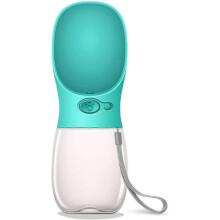 Dog Water Bottle, Leak Proof Portable Puppy Water Dispenser with Drinking Feeder for Pets Outdoor Walking, Hiking, Travel, Food Grade Plastic