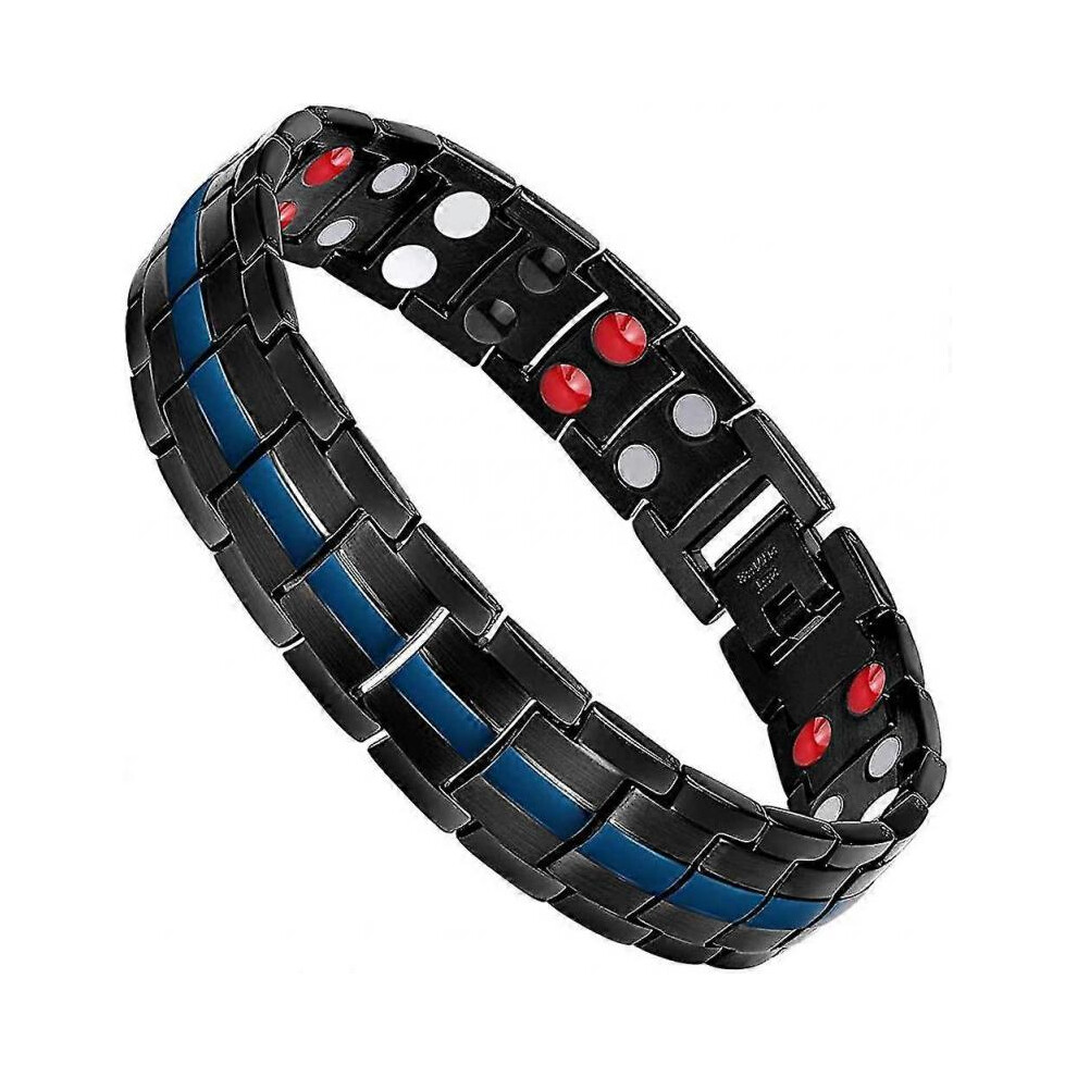 Magnetic Bracelets for Men 4 Element Double Strength Magnets Wristband Magnetic