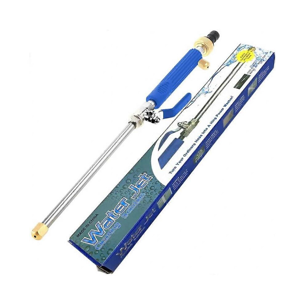 Hydro Jet Power Washer, High Pressure Water Gun with Nozzle, High Pressure Water Lance for Garden Hose, High Pressure Water Hose Cleaner