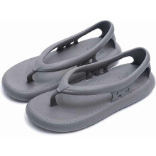 (Size 40 41, Grey) Summer Beach Non-Slip Flip Flops,Flip Flops Summer EVA outdoor Flip-flops,Comfort Beach Sandals
