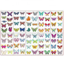 Butterfly Temporary Tattoos- 10 Sheets Butterfly Stickers for Girls and Adults