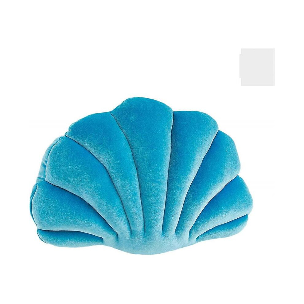 Seashell Shaped Pillow Velvet Cozy Solid Throw Pillow Case Decorative Couch Cushion Throw Pillows