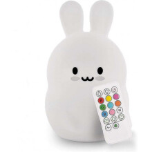 Baby Night Light - Children's Toy Light, Led Silicone Bedside Lamp, Multicolor Light Adjustable Brightness And Color, Time Setting, Touch Control And