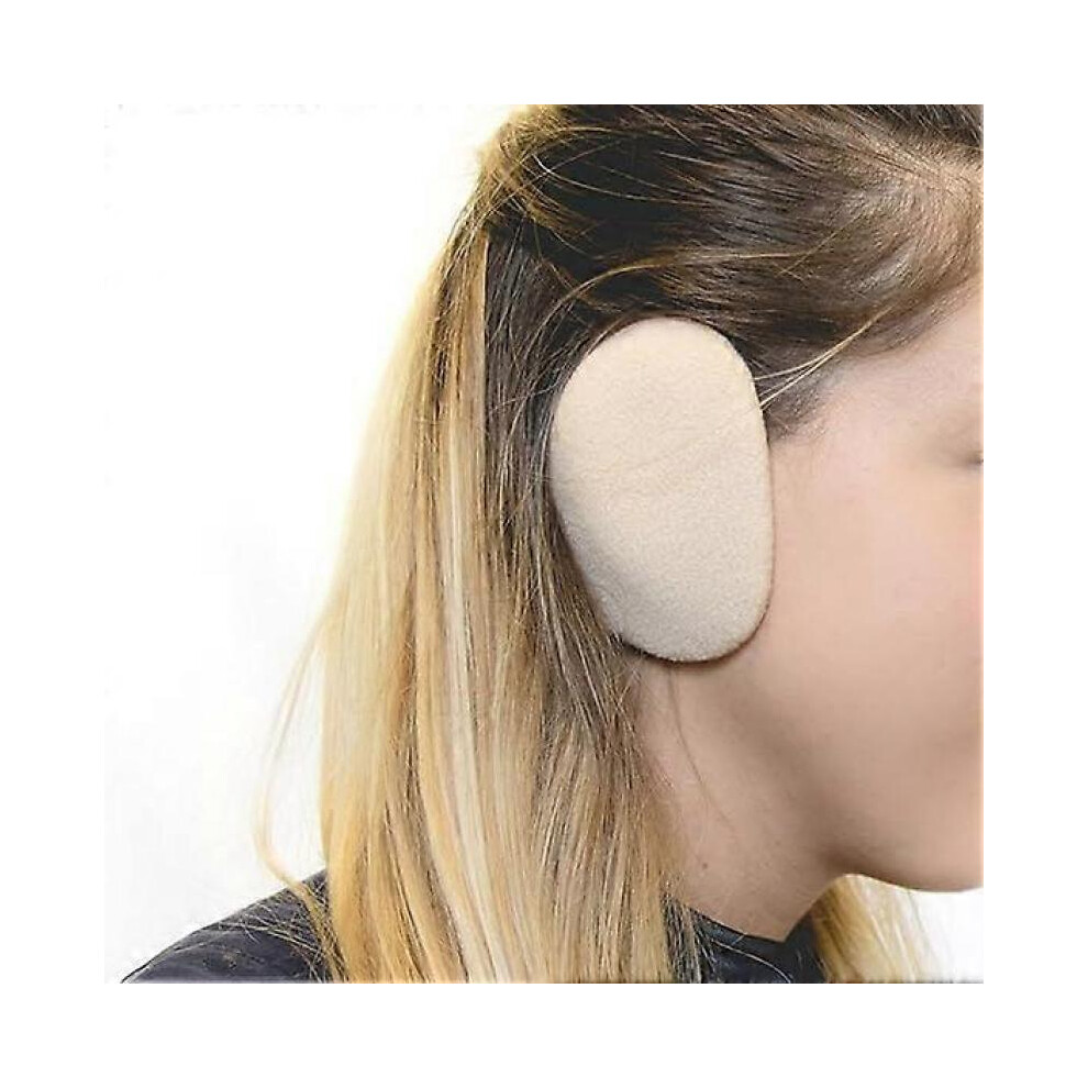 (Khaki) Earbags Bandless Ear Warmers/Earmuffs (1Pair)