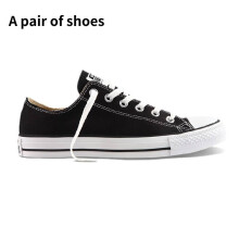 (Black, 38?Foot Length24cm/9.6in) Star Canvas All Lowtop Shoes Casual Fashion Simple Unisex Fans Gift Design