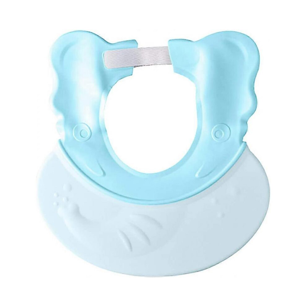 Baby Shower Cap Adjustable Children Safe Bathing Cap Baby Shower Hat Baby Bath Visor Hat