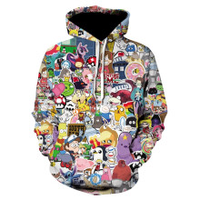 (#1 Multicolor, Tag 2XL=US L) And Womenmen Rick Morty Funny 3d Print Casual Hoodie Pullover Sweatshirt Jumper