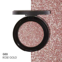 (G03 ROSE GOLD) Makeup Focallure Metallic Baked Eyeshadow Palette Shimmer Glitter New Shadow Eye