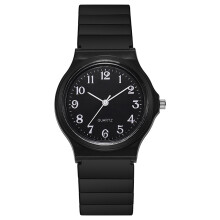 (BlackA) Fashionable Watch Kids Pointer Display Student Wristwatch Decor Girls Gift Boys