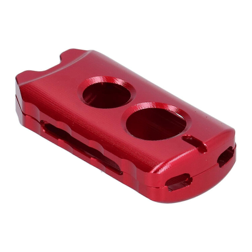 (As Show, One Size) Key Protective Case Key Fob Cover Cnc Aluminum Alloy Fit For Yamaha Nvx 125/155 Xmax 250 Aerox 155Re 6909775583173