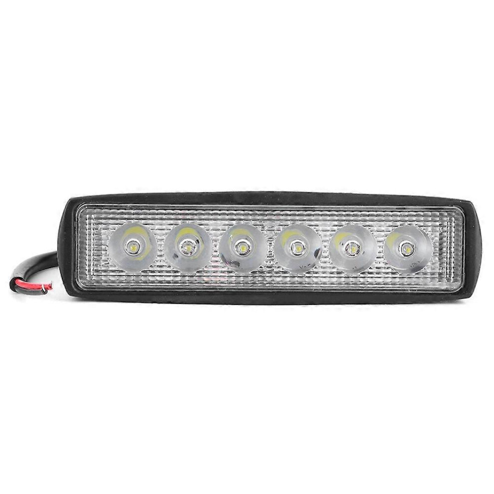 (As Show, One Size) 6Led 18W Super Bright Car Driving Work Spot Lamp Flood Beam For Suv Motorcycle Boat Light 6909775620458