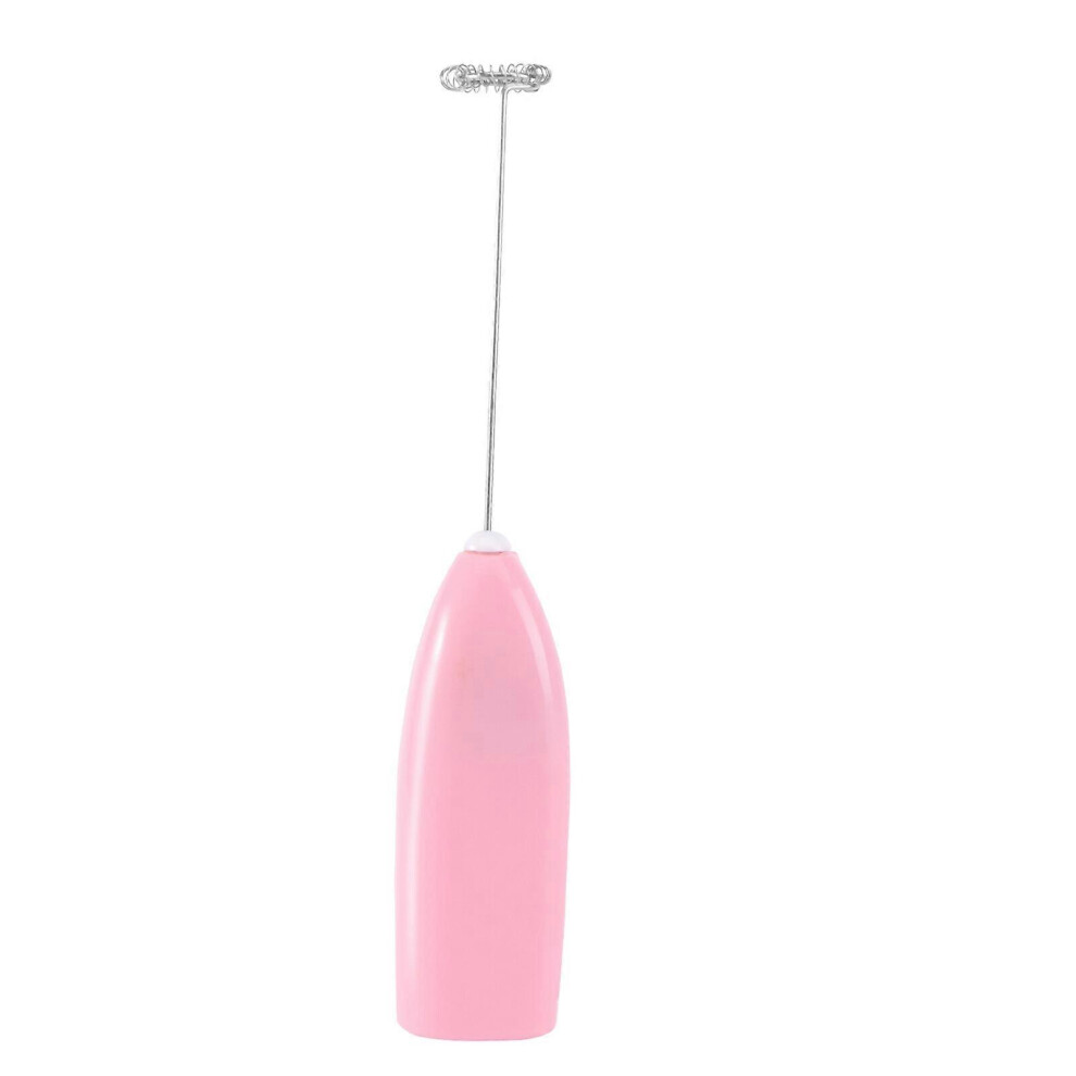 Kricely (As Show, One Size) Mini Handheld Electric Coffee Mixer Battery Operated Egg Beater Blender