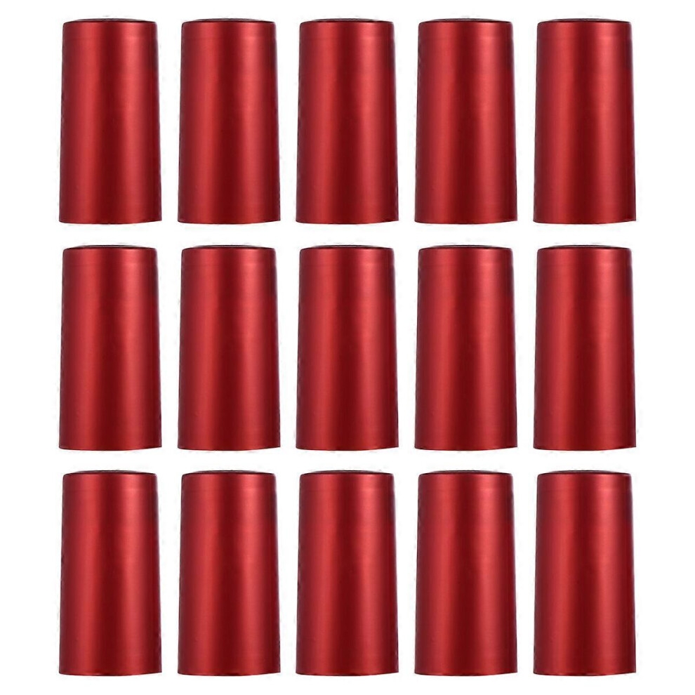 Kricely (, One Size) 100Pcs Heat Shrink Film Sealing Wine Bottle Film Wine Heat Shrinkable Film Red