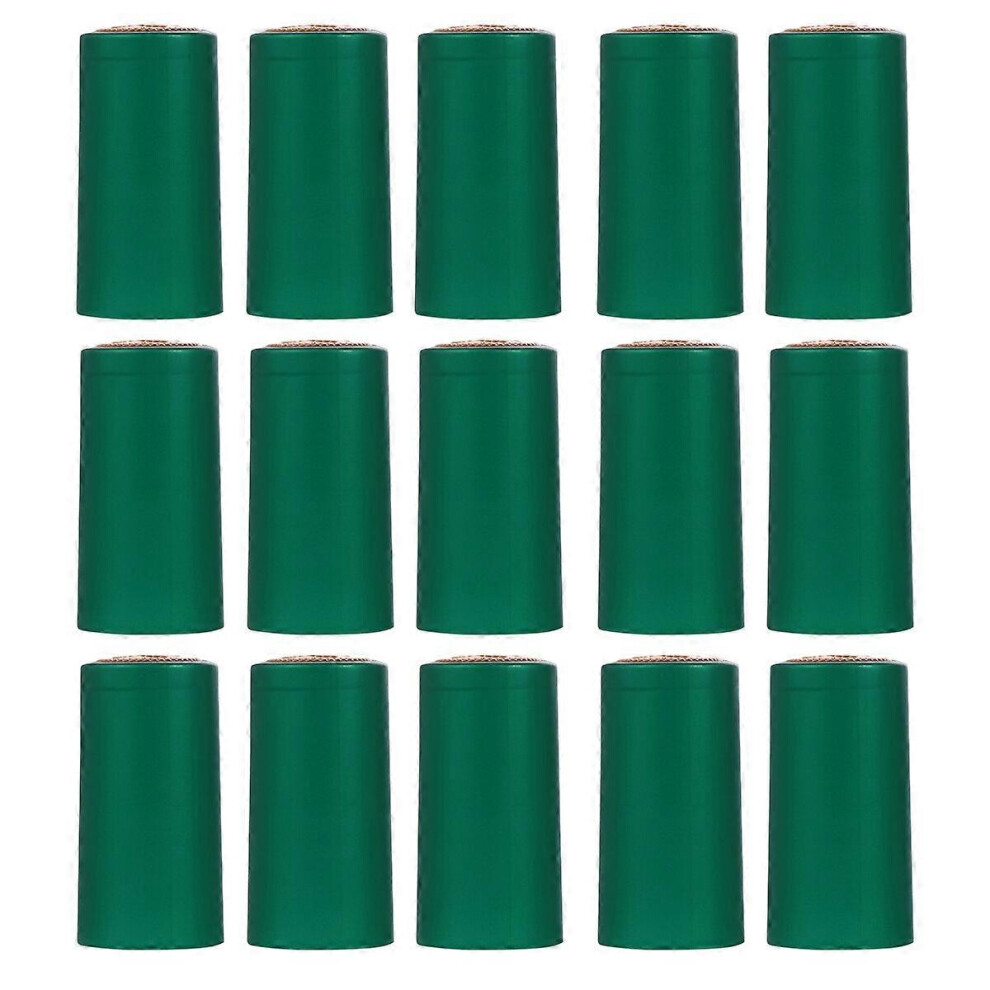 Kricely (, One Size) 100Pcs Heat Shrink Film Sealing Wine Bottle Film Wine Heat Shrinkable Film Green