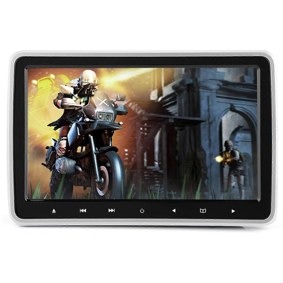 (As Show, One Size) 10.1In Tft Hd Car Headrest Dvd Player Clip On Portable Digital Pillow Monitor 6909775582329