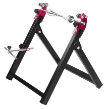(As show, One size) Foldable Motorcycle 5"*23" Wheel Static Balancer Truing Balancing Tire Stand