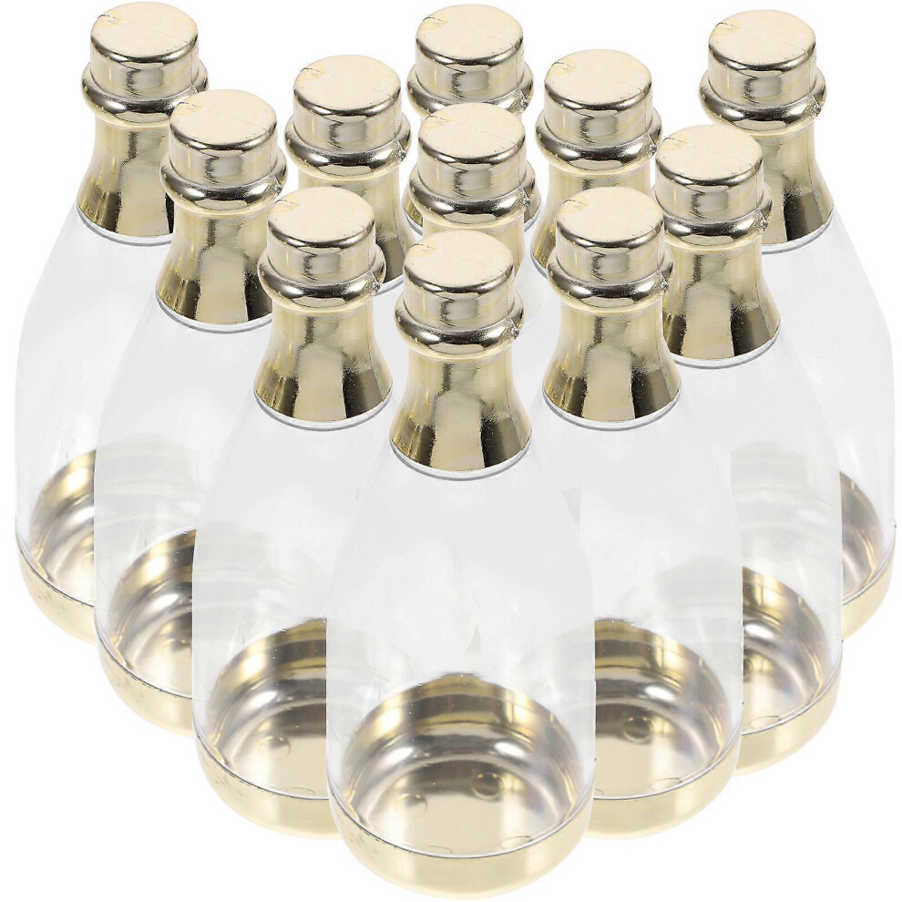 Kricely (As Show, One Size) 12Pcs Party Favor Containers Small Champagne Bottles Wedding Candy Boxes