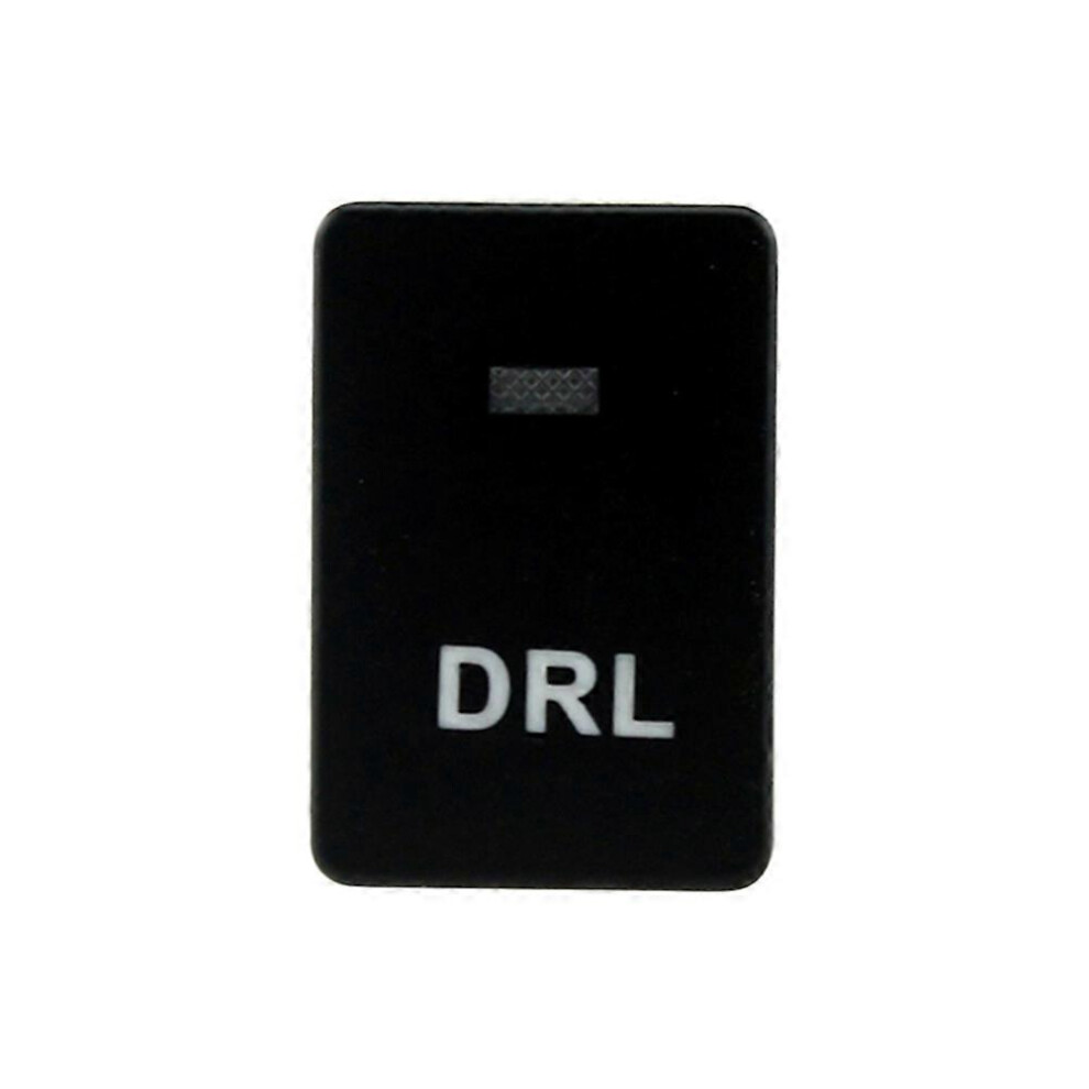 Kricely (As Show, One Size) 12V Car Switch Drl Push Button With 15Cm Cable For Camry Yaris Highlander Prius Ralink Corolla Vios Reiz Prado - Light/Blue