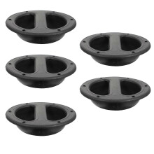 (As show, One size) 5pcs Stage Speaker Cabinet Handle Round-shape Recessed Speaker Handles Accessory