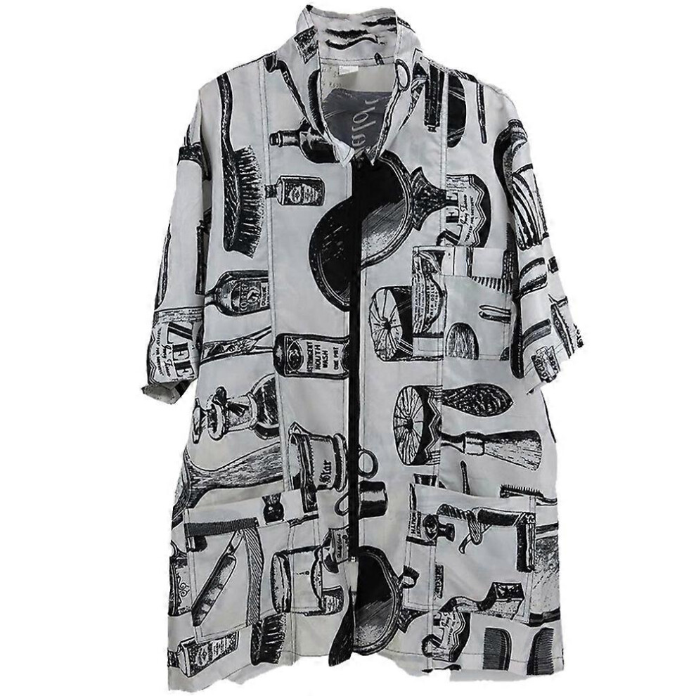 Kricely (As Show, One Size) 1Pc Hair Cutting Barber Waterproof Cape Professional Salon Haircut Clothes