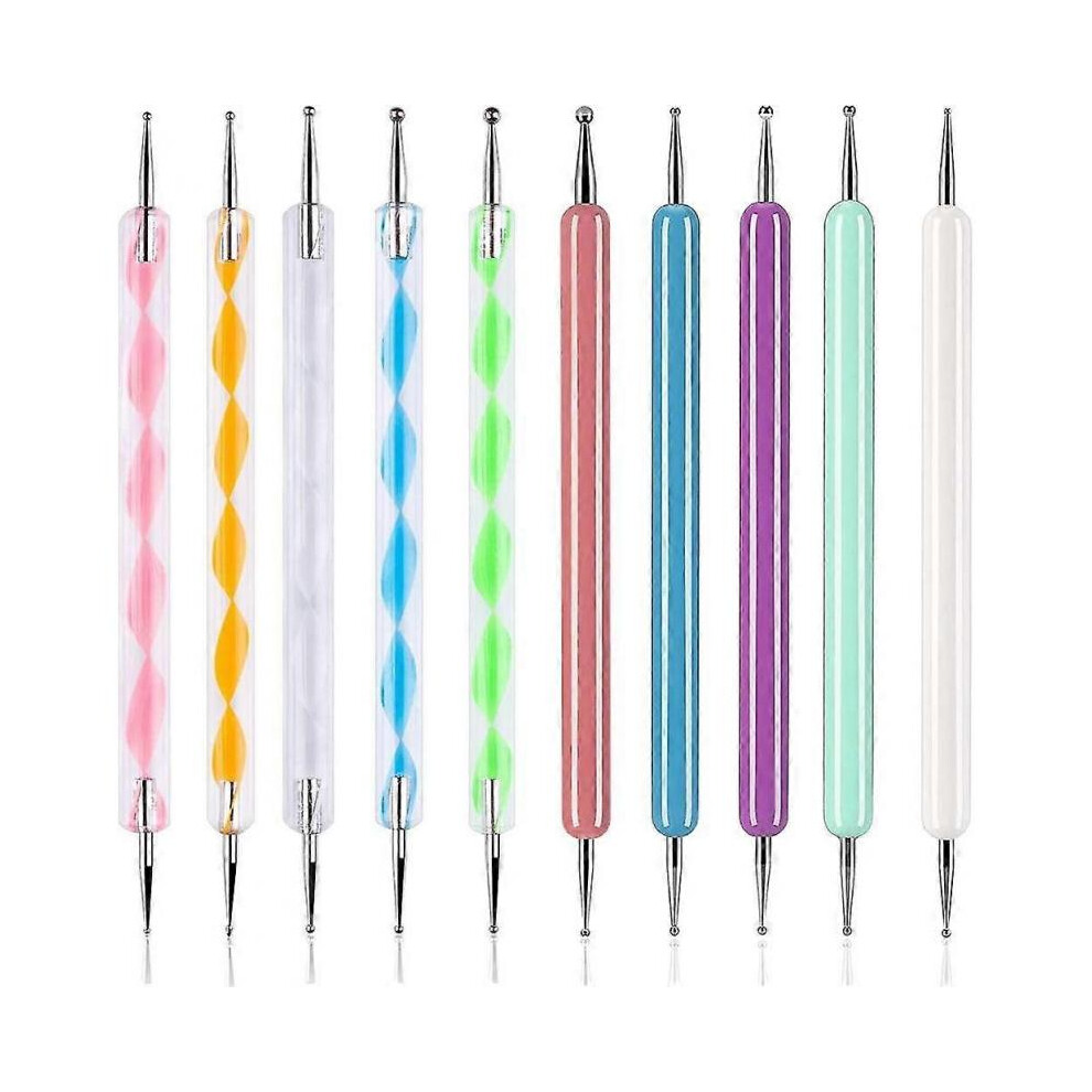 10pcs Dotting Tools Set for Nail Art, Embossing Stylus for Painting Rocks Mandalas, Art Dot Tools