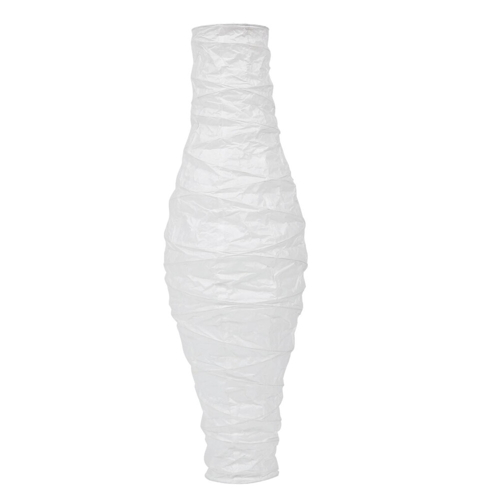 Kricely (As Show, One Size) Paper Floor Lamp Lampshade Nordic Simple Lamp Shade Creative Vertical Cover Light
