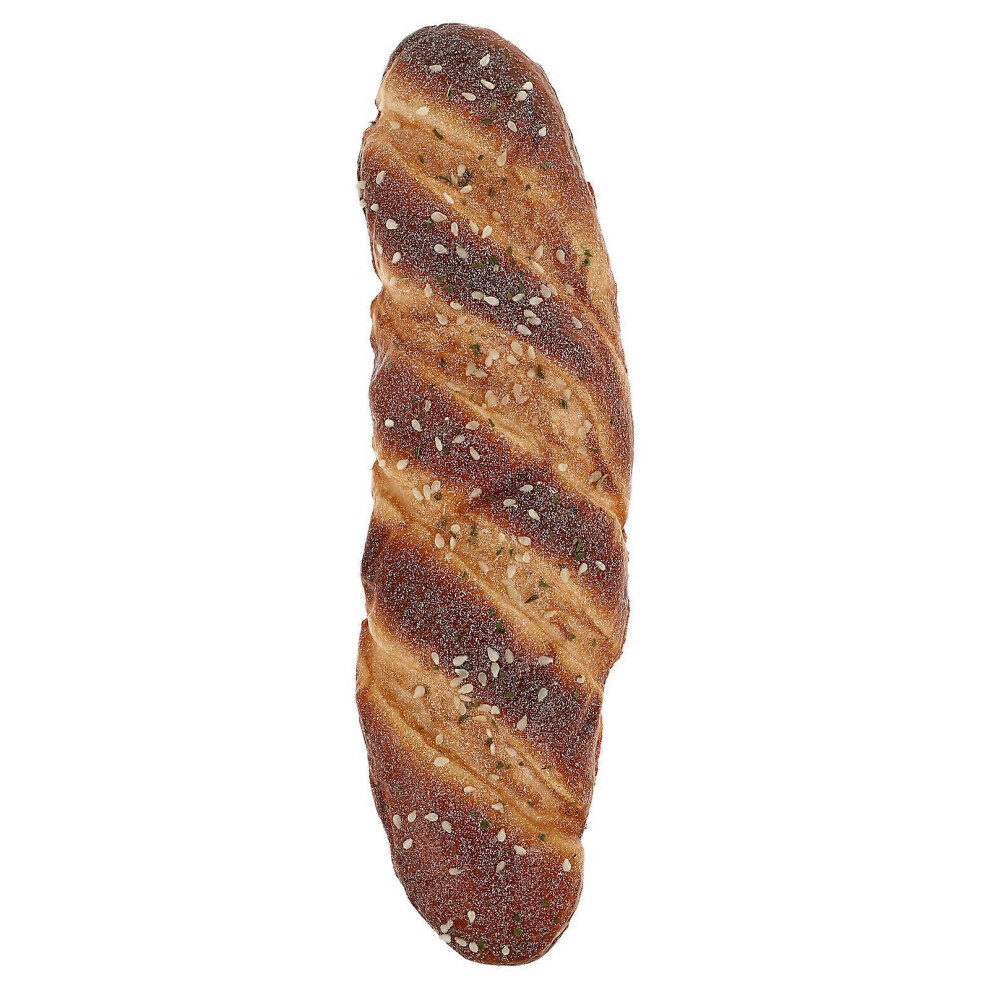 Kricely (As Show, One Size) Simulated Bread Adornment Pu Bread Model Fake Bread Table Photo Prop For Indoor