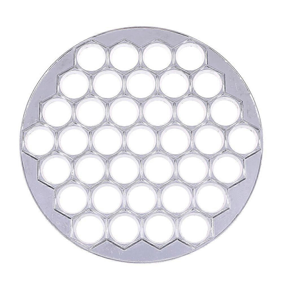 Kricely (As Show, One Size) Alloy Dumpling Maker Ravioli Making Mold Pelmeni Mould Kitchen Tool For Home Restaurant (Silver) Silver