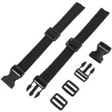 (As show, One size) 2pcs Golf Trolley Cart Bag Straps Webbing Fastener Belt Repalcement & Quick Release Buckle - Adjustable & Durable
