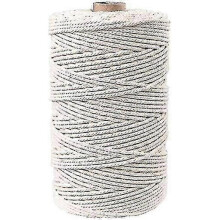 3mm X 109 Yard Cotton Macrame Cord Undyed Natural Cotton Rope Cotton Cord for Wall Hanging, Plant Hangers, Crafts, Knitting