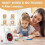 Visual Timer for Kids,digital Timer with 60-minute Countdown, Silent Timer for Desk Timer Clock For 4