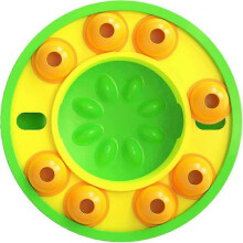 Interactive Dog Toy Puzzle with Reusable Treat Dispenser and Premium Slow Feeder