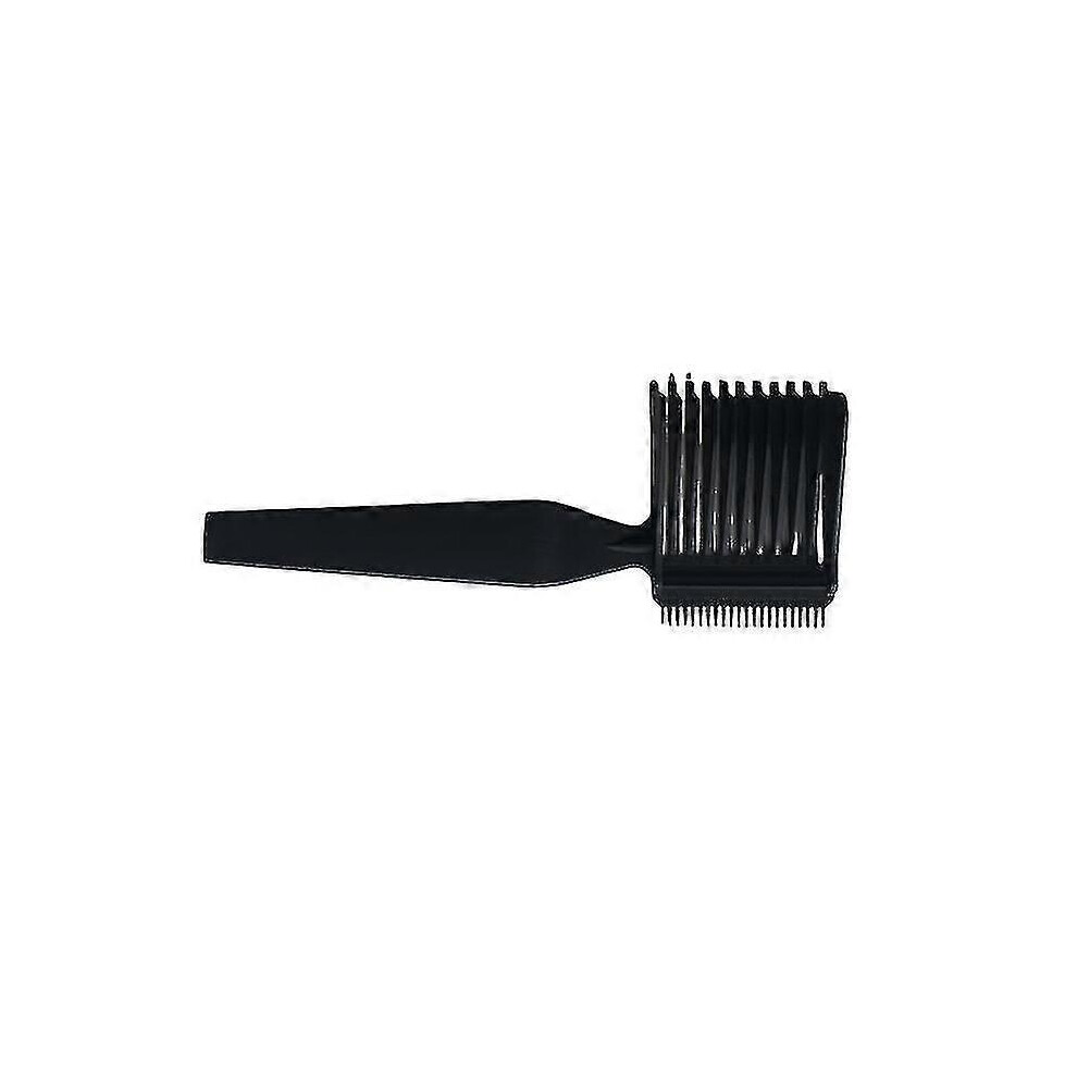 Unisex Black (, 1Pcs) Barber Fade Combs, Hair Clipper Comb, Curved Barber Comb For Men, Professional Flat Top Hair Cutting Comb, Curved Positioning Comb