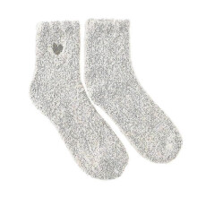 (white) Womens Soft Fuzzy Socks Thick Winter Fluffy Socks Cozy Warm Socks Comfy Slipper Socks Thick Home Sleeping Socks