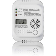 Carbon Monoxide Detector, Battery Powered, Gas Detector with Display And Temperature Gauge-STX