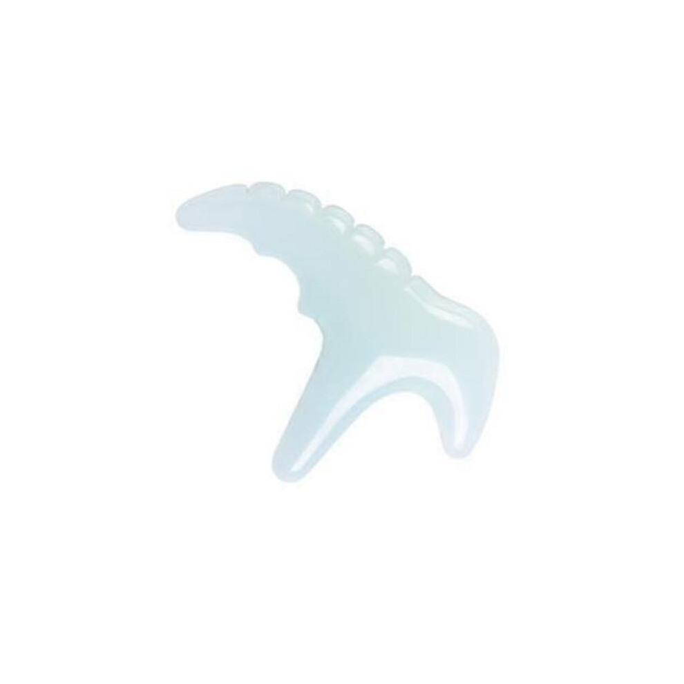 (Resin Jade) Silicone Thumb Bump Massager Muscle Relaxation Massage Fascia Device
