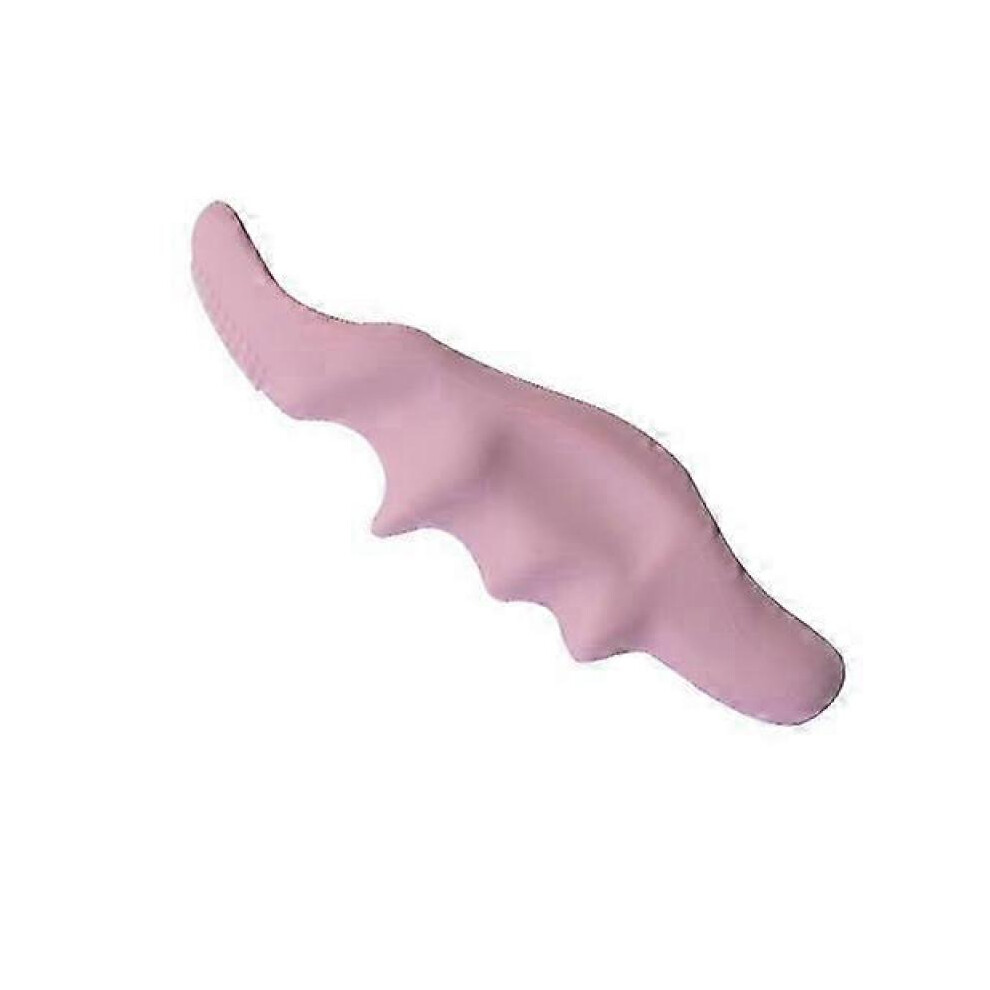 (Thumb Pink) Silicone Thumb Bump Massager Muscle Relaxation Massage Fascia Device