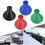 Round Windshield Ice Scraper, Magic Cone-Shaped Car Windshield Ice Scraper Funnel Car Snow 1