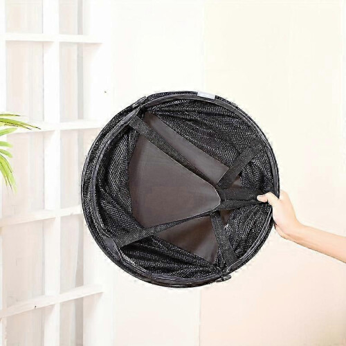 Pop Up Hamper for Laundry Mesh Collapsible Laundry Basket | Large Clothes Hamper 2