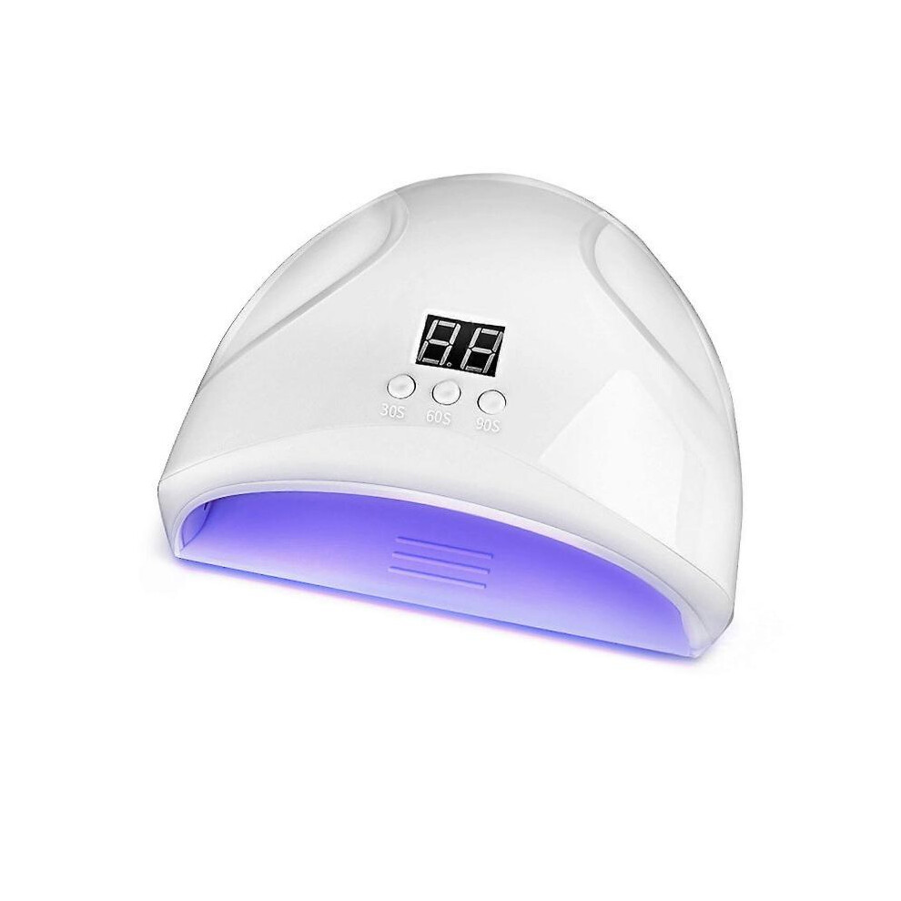 White/Light () 36W Nailpolish Dryer Lamp Usb Led Uv Curing Manicure Timer