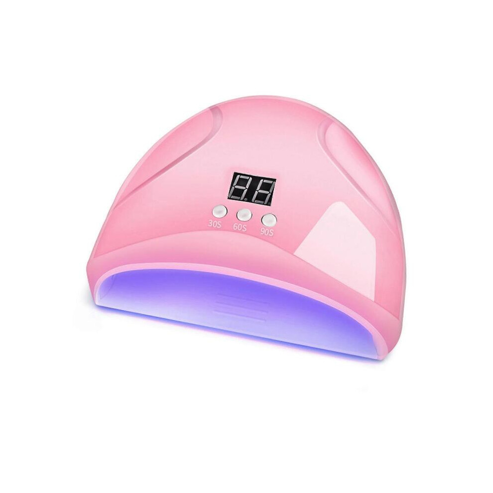 Pink/Light () 36W Nailpolish Dryer Lamp Usb Led Uv Curing Manicure Timer
