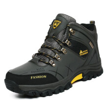 (Green, EU43) Snow Winter Mens Boots Warm Sports Outdoor Waterproof Ankle Work Hiking Shoes
