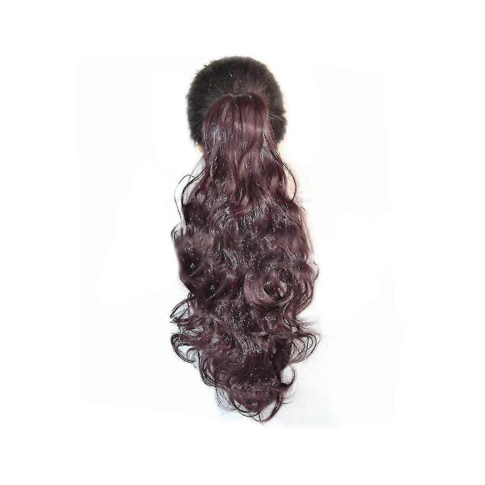 (5) Wig Horsetail Claw Clip Natural Color